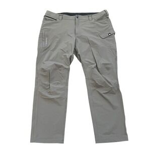 Truewerk T1 Workpants Mens 44x34 Gray Softshell Nylon Cargo Utility Workwear